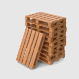 Stacked Wooden Pallets